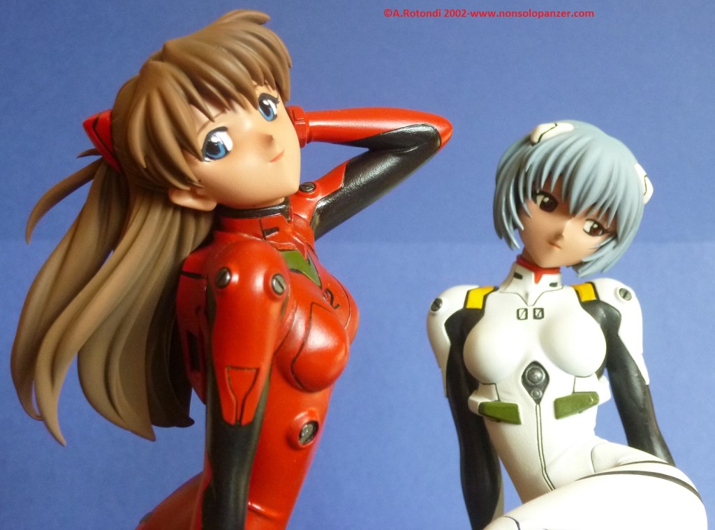 REY AYANAMI & ASUKA SORYU LANGLEY PLUG-SUITS – 1/8 RESIN KIT –&nbsp;2002