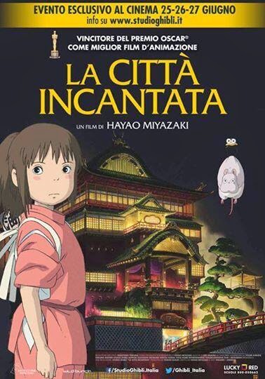 “LA CITTA’ INCANTATA” di Hayao&nbsp;Miyazaki