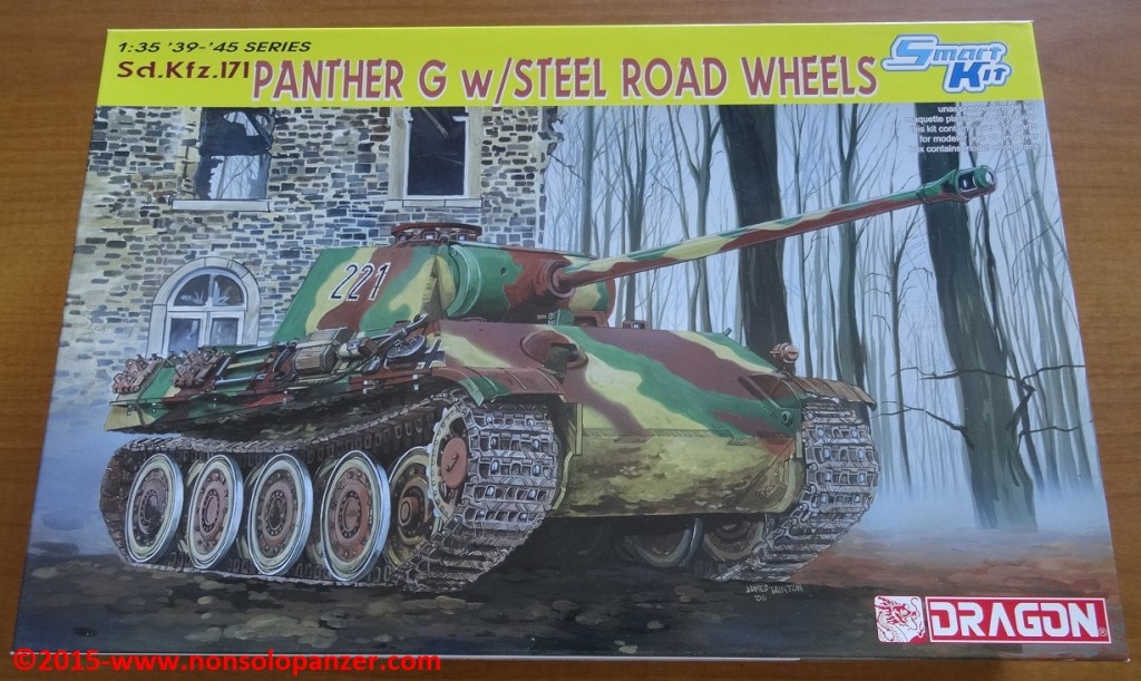 Sd.Kfz.171 “PANTHER” Ausf.G WITH STEEL ROAD WHEELS – 1/35 DRAGON Smart Kit No.&nbsp;6370