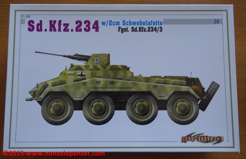 01 Sdkfz 234-3 2cm-Schwebelafette Dragon