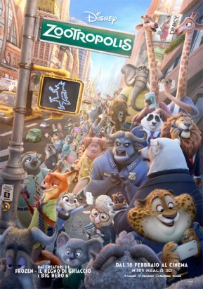 Zootropolis locandina