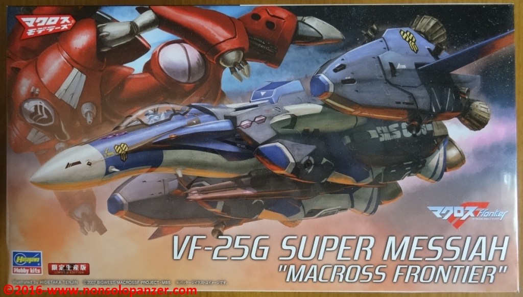 VF-25 G SUPER MESSIAH – 1/72 Hasegawa plastic&nbsp;kit