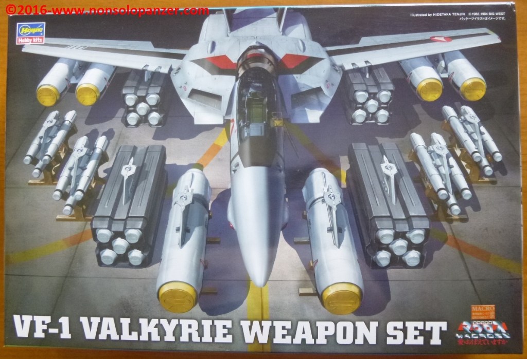 VF-1 VALKIRIE WEAPON SET – 1/48 Hasegawa plastic&nbsp;kit