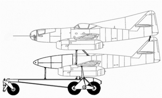 Me 262 A-2aU2 Mistel