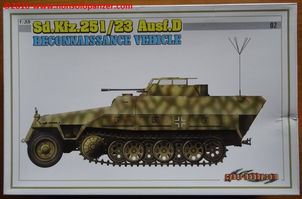 Sdkfz. 251/23 Ausf.D – 1/35 CYBERHOBBY KIT NO.&nbsp;6293