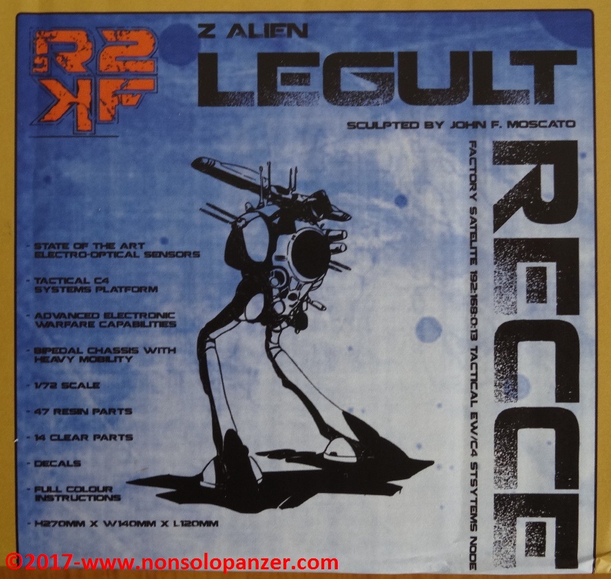 Regult Recce Version – 1/72 RTKF resin model&nbsp;kit