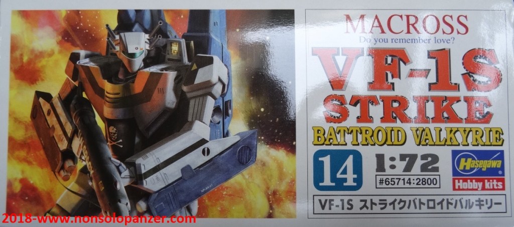 VF-1S “Strike Valkyrie” Battroid Mode – 1/72 Hasegawa model&nbsp;kit