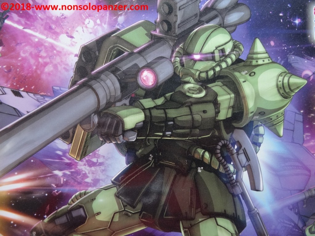 MS-06C Zaku II Type C/Type C5 – 1/144 Bandai Model&nbsp;Kit