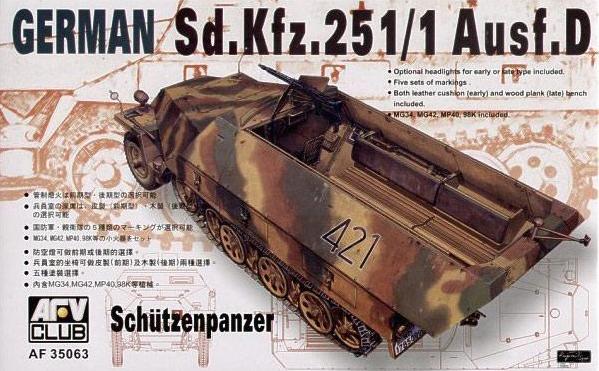 47 Sdkfz 251 D Afv Club