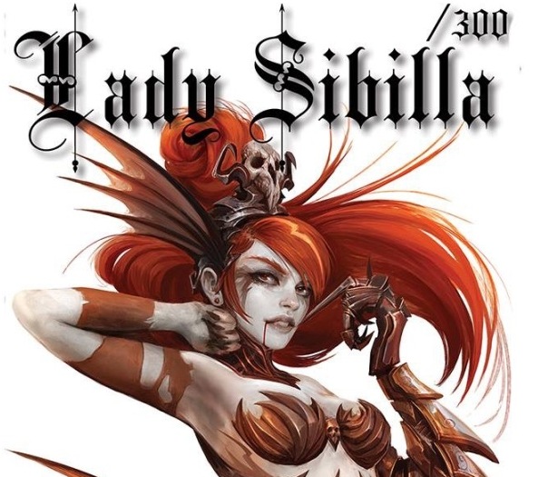 Lady Sibilla – Karol Rudyk Art 1/10 resin&nbsp;bust