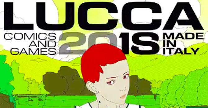 Locandina Lucca Comics 2018