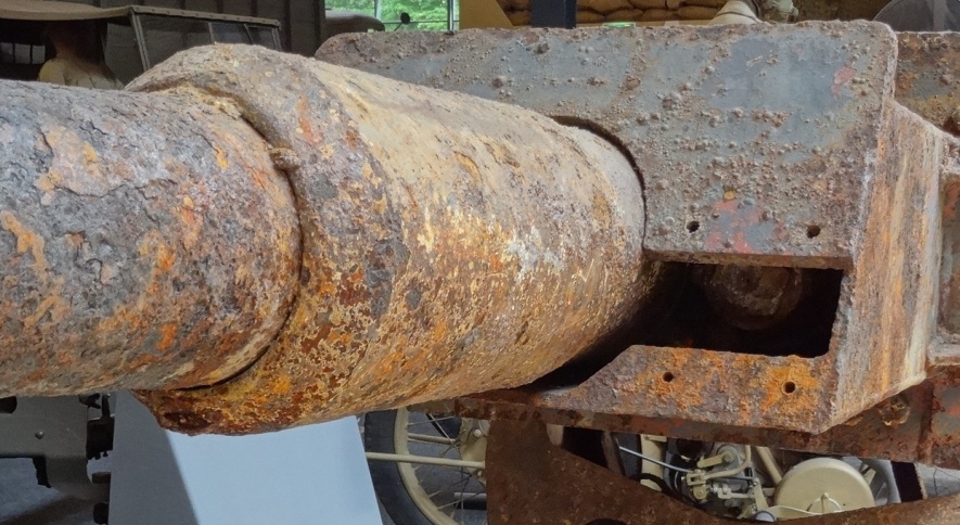 7.5 cm L24 KwK-37 für Sdkfz. 251/9 – Overloon War&nbsp;Museum