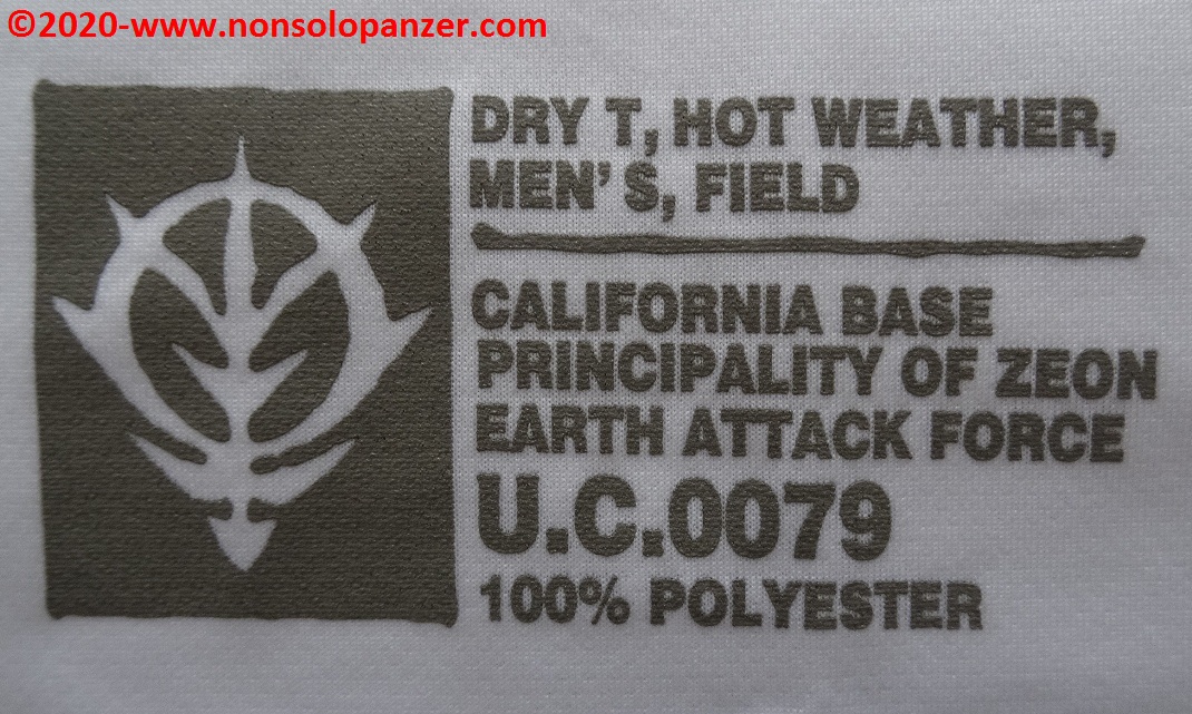 20 Principality of Zeon EAF - T-Shirt Cospa