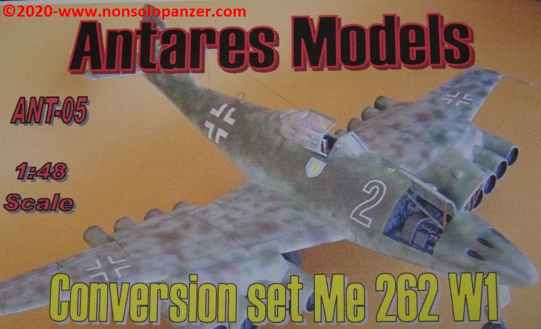 Antares Models Conversion Set Me 262 – 1/72 ANT-7206, Boîte Ouverte Contenu Neuf