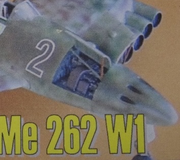 Messerschmitt Me-262 W1 – Antares Models resin conversion set
