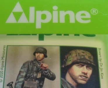 WSS Granadier Officer “HJ” and Schwimmwagen Driver – 1/35 Alpine Miniatures Resin&nbsp;Figures