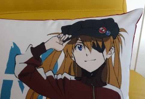 Shikinami Asuka Langley Cushion Cover –&nbsp;Cospa