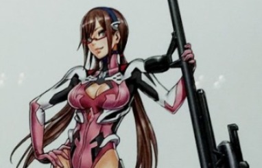 “Rebuilt of Evangelion” – Mari Makinami Illustrious Shunya Yamashita Version – 1/7 Resin Figure