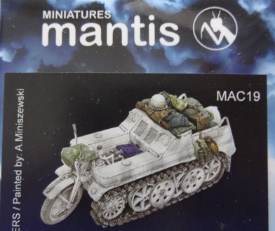 Accessories for Kettenkrad – 1/35 Mantis Miniatures Resin Set