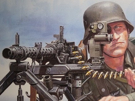 German Machine Gun Team (Mid-WWII) –1/35 Tamiya plastic model kit