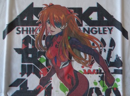Shikinami Asuka Langley Full Color T-shirt –&nbsp;Cospa